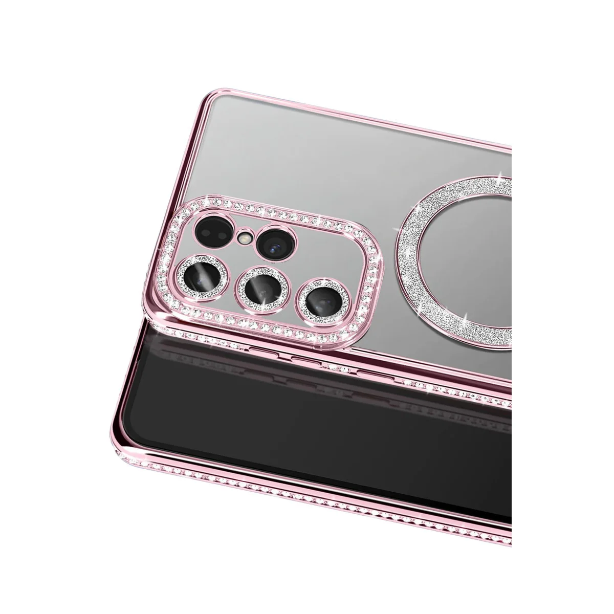 Galaxy S26 Ultra Joke Simli Magneticsafe Kılıf - Pembe