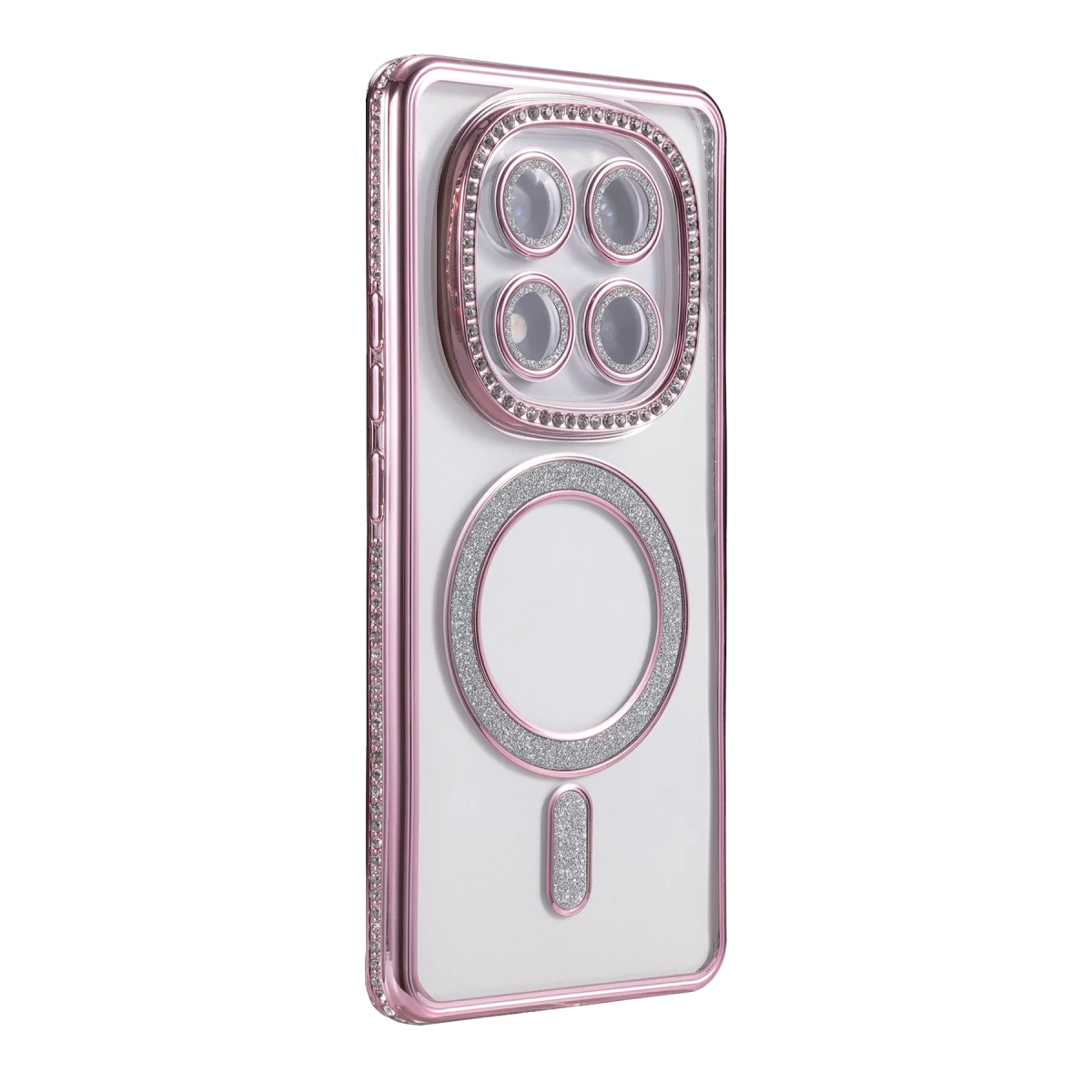 Redmi Note 15 4G Joke Simli Magneticsafe Kılıf - Pembe