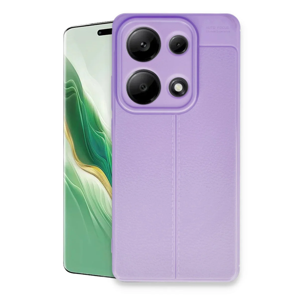 Redmi Note 13 Pro 4G Kılıf Auto Focus Kapak - Lila