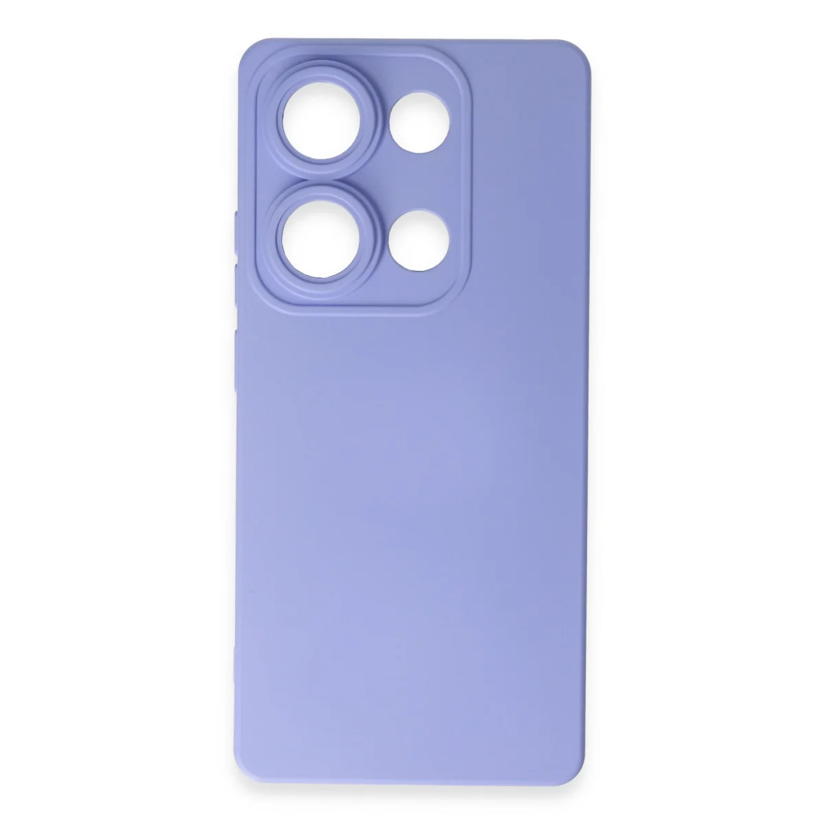 Redmi Note 13 Pro 4G Kılıf Nano içi Kadife Silikon - Lila