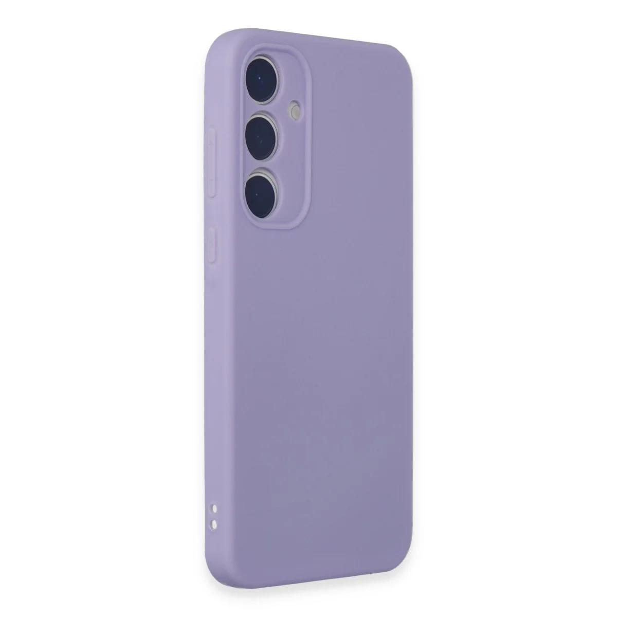Galaxy A55 5G Kılıf First Silikon - Lila