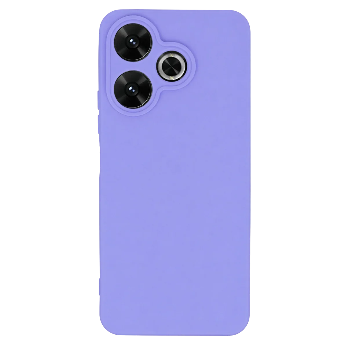 Redmi 13 4G Kılıf First Silikon - Lila
