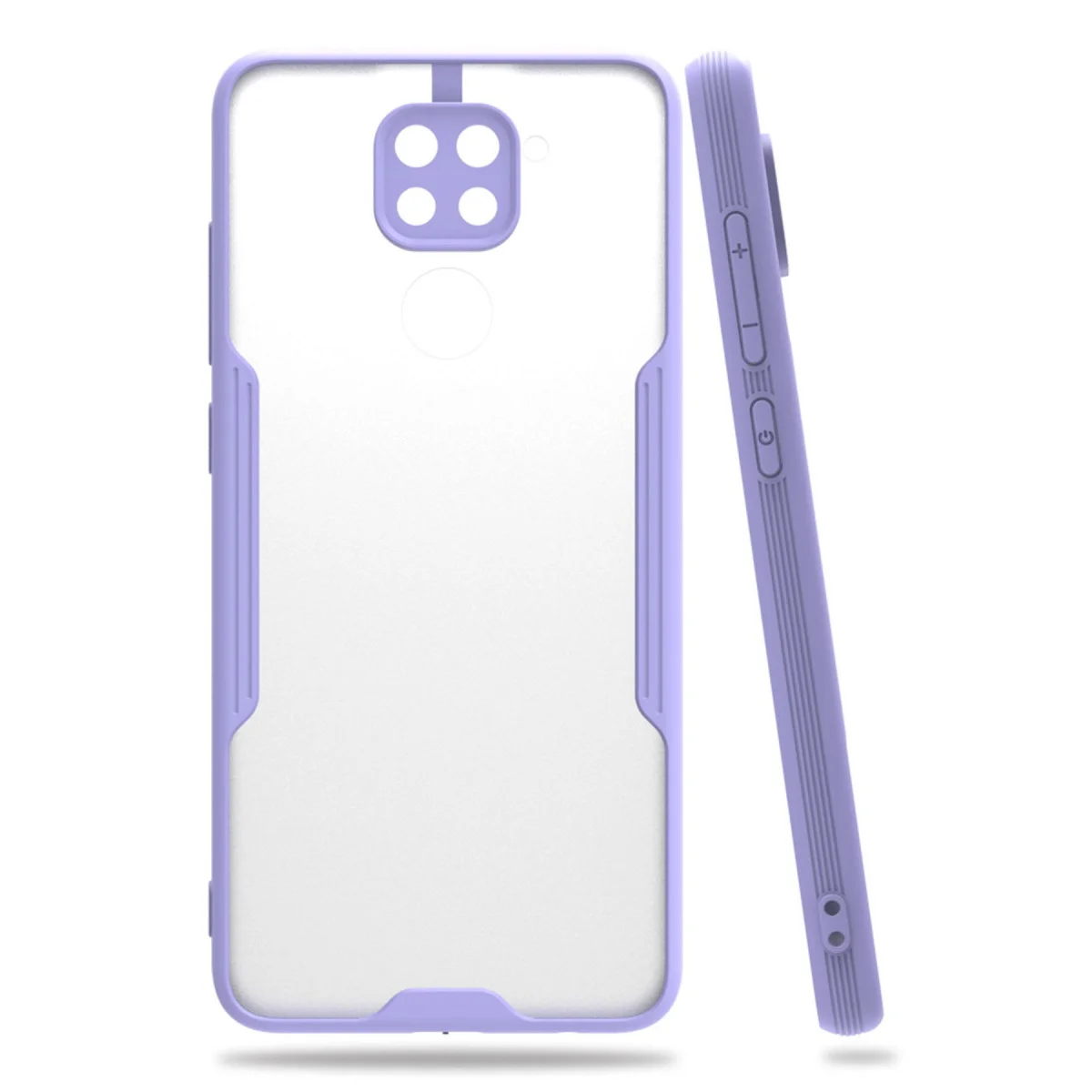 Redmi Note 9 Kılıf Platin Silikon - Lila