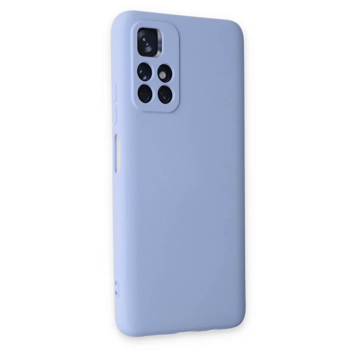 Redmi Note 11T Kılıf Nano içi Kadife Silikon - Lila