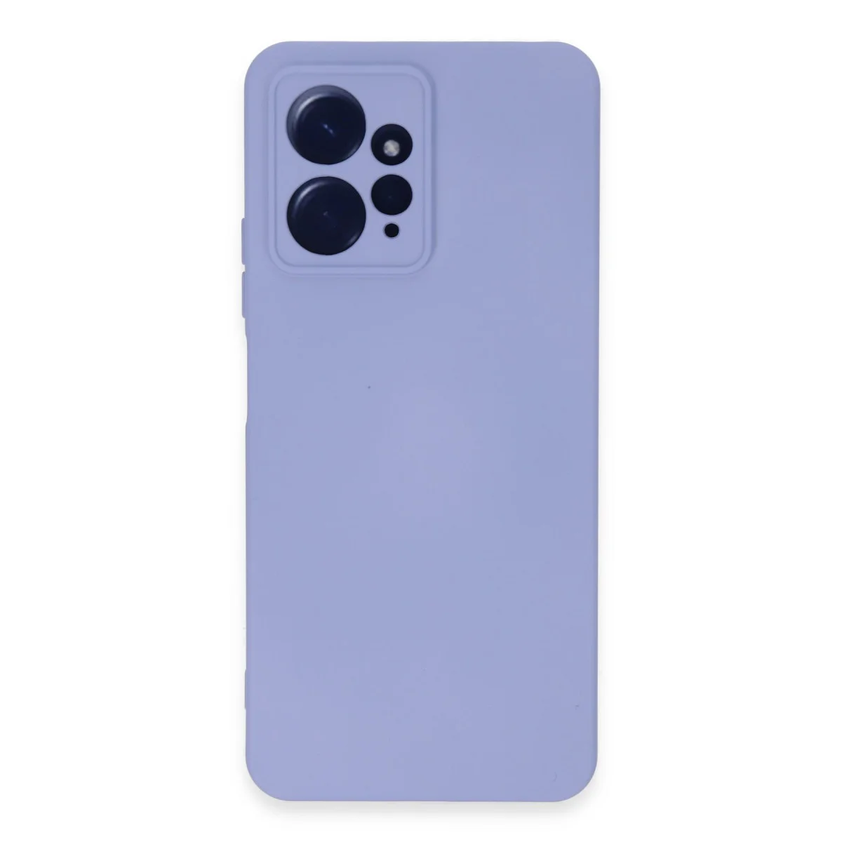 Redmi Note 12 4G Kılıf Nano içi Kadife Silikon - Lila