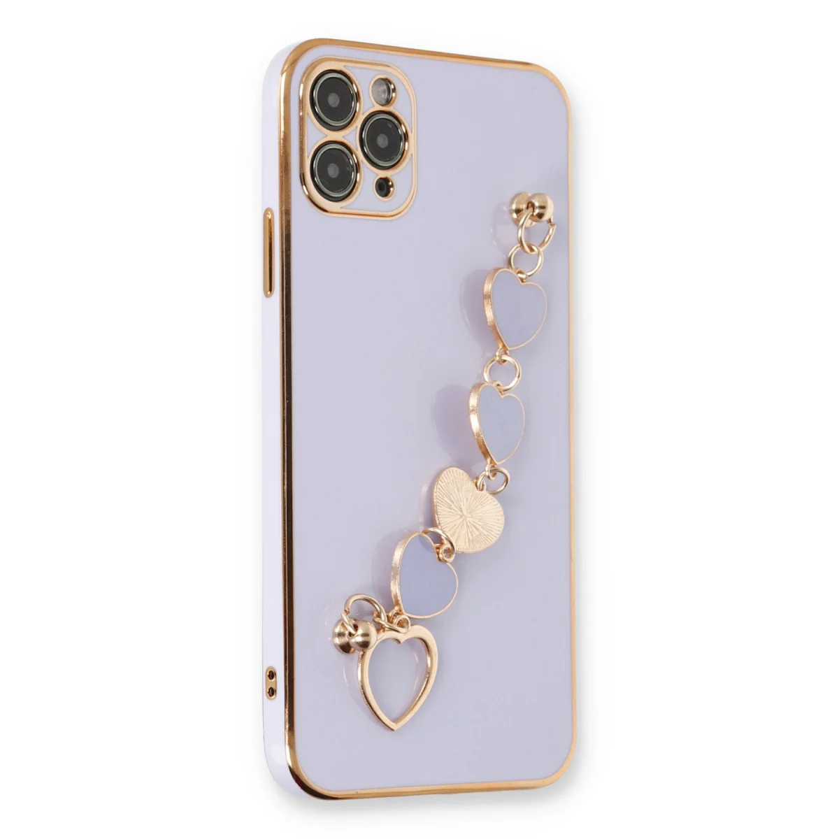 iPhone 11 Pro Kılıf Esila Silikon - Lila