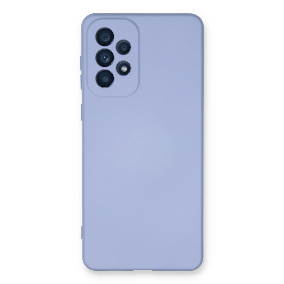 Galaxy A73 5G Kılıf Nano içi Kadife Silikon - Lila