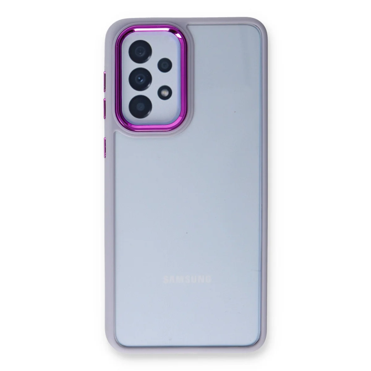 Galaxy A73 5G Kılıf Dora Kapak - Lila