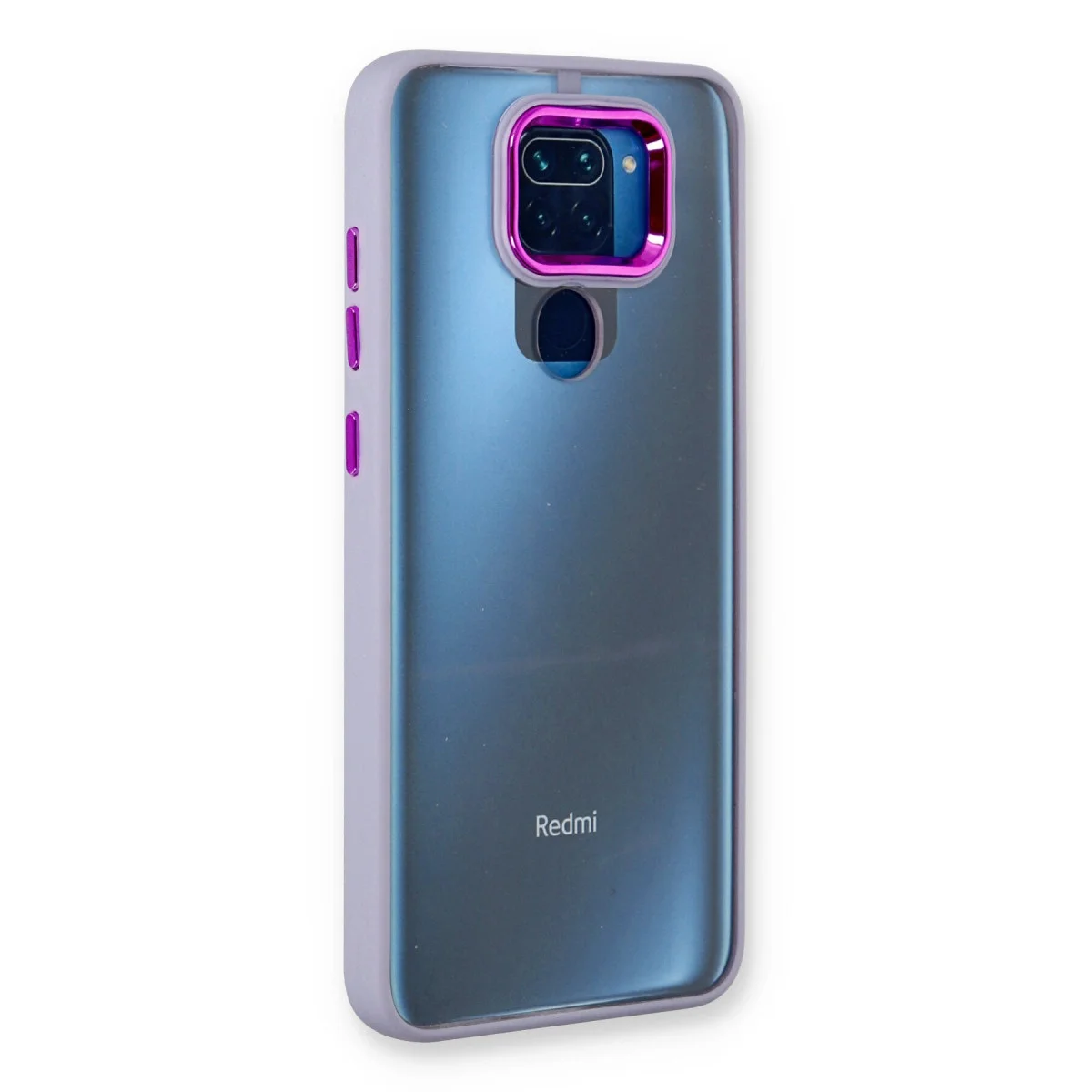 Redmi Note 9 Kılıf Dora Kapak - Lila