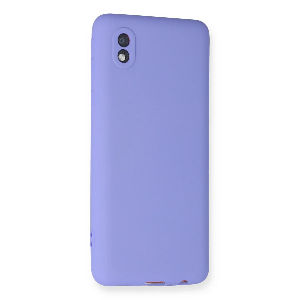 Galaxy A01 Core Kılıf First Silikon - Lila
