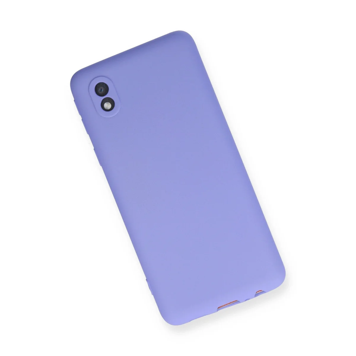 Galaxy A01 Core Kılıf First Silikon - Lila