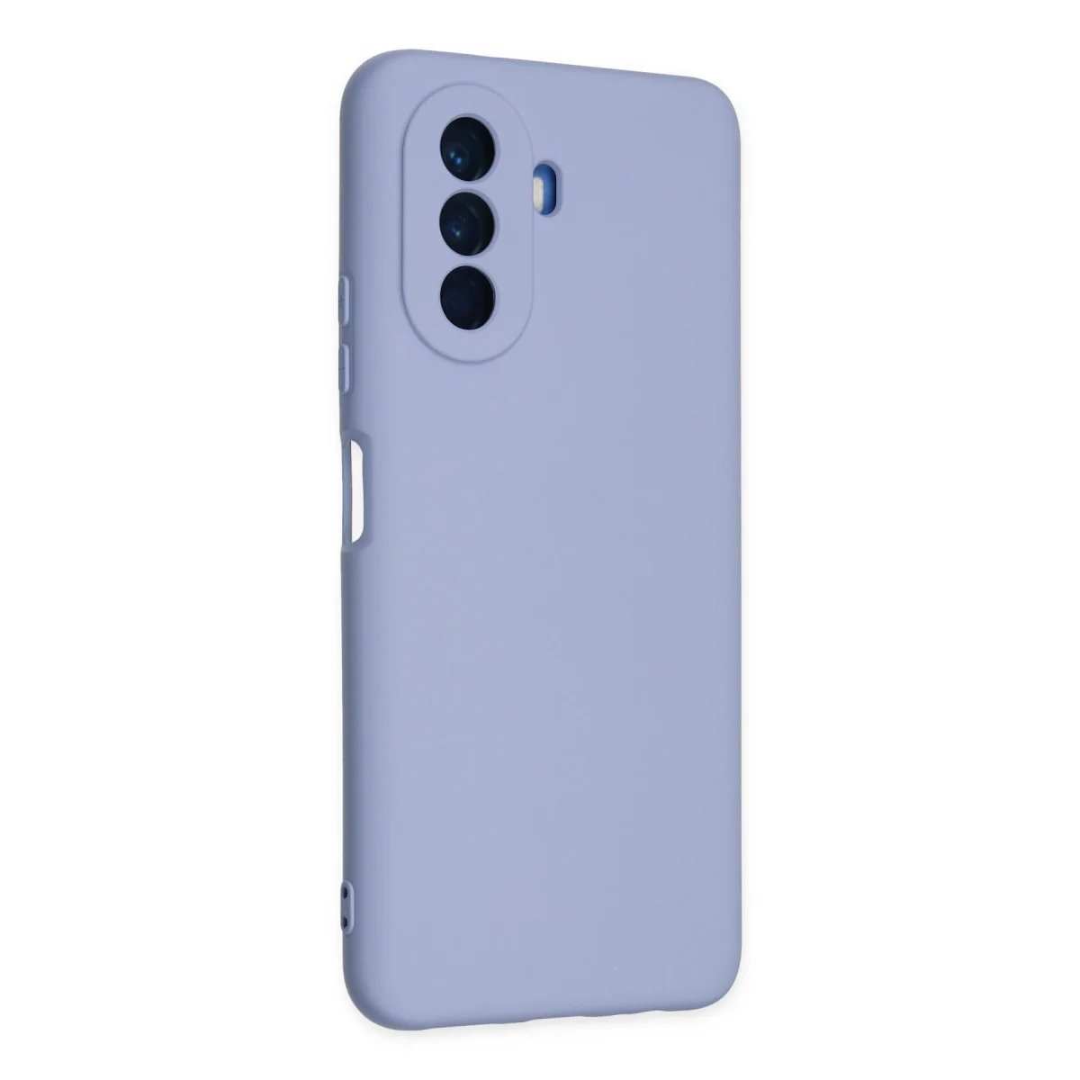 Nova Y70 Kılıf Nano içi Kadife Silikon - Lila