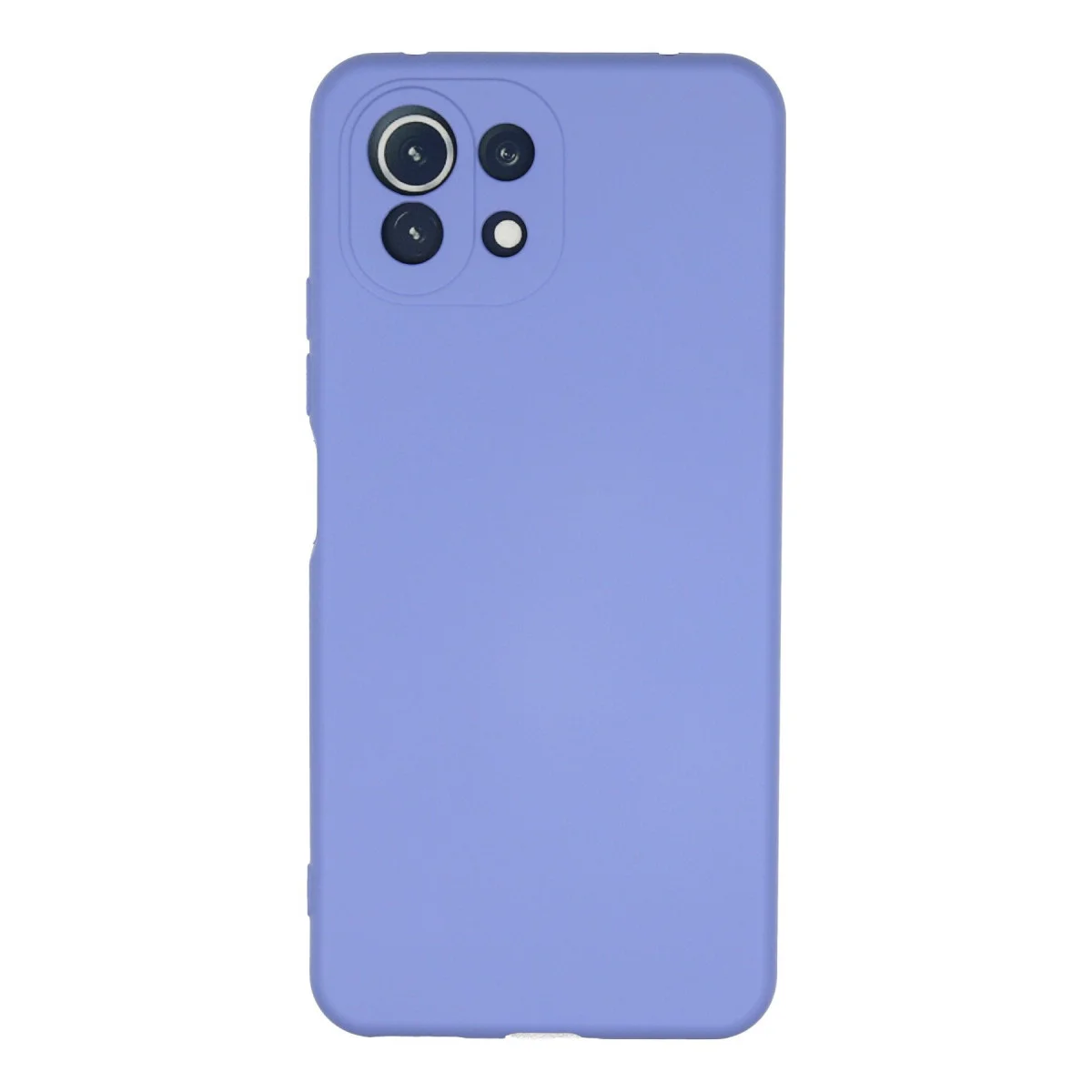 Mİ 11 Lite Kılıf Nano içi Kadife Silikon - Lila