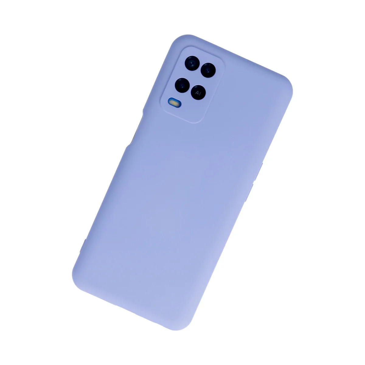 A54 4G Kılıf Nano içi Kadife Silikon - Lila