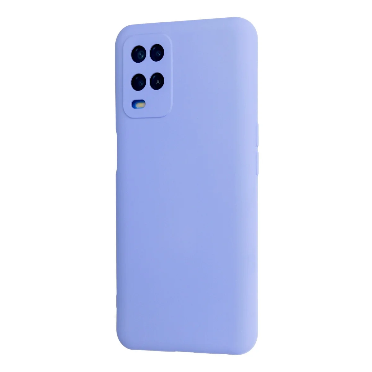 A54 4G Kılıf Nano içi Kadife Silikon - Lila