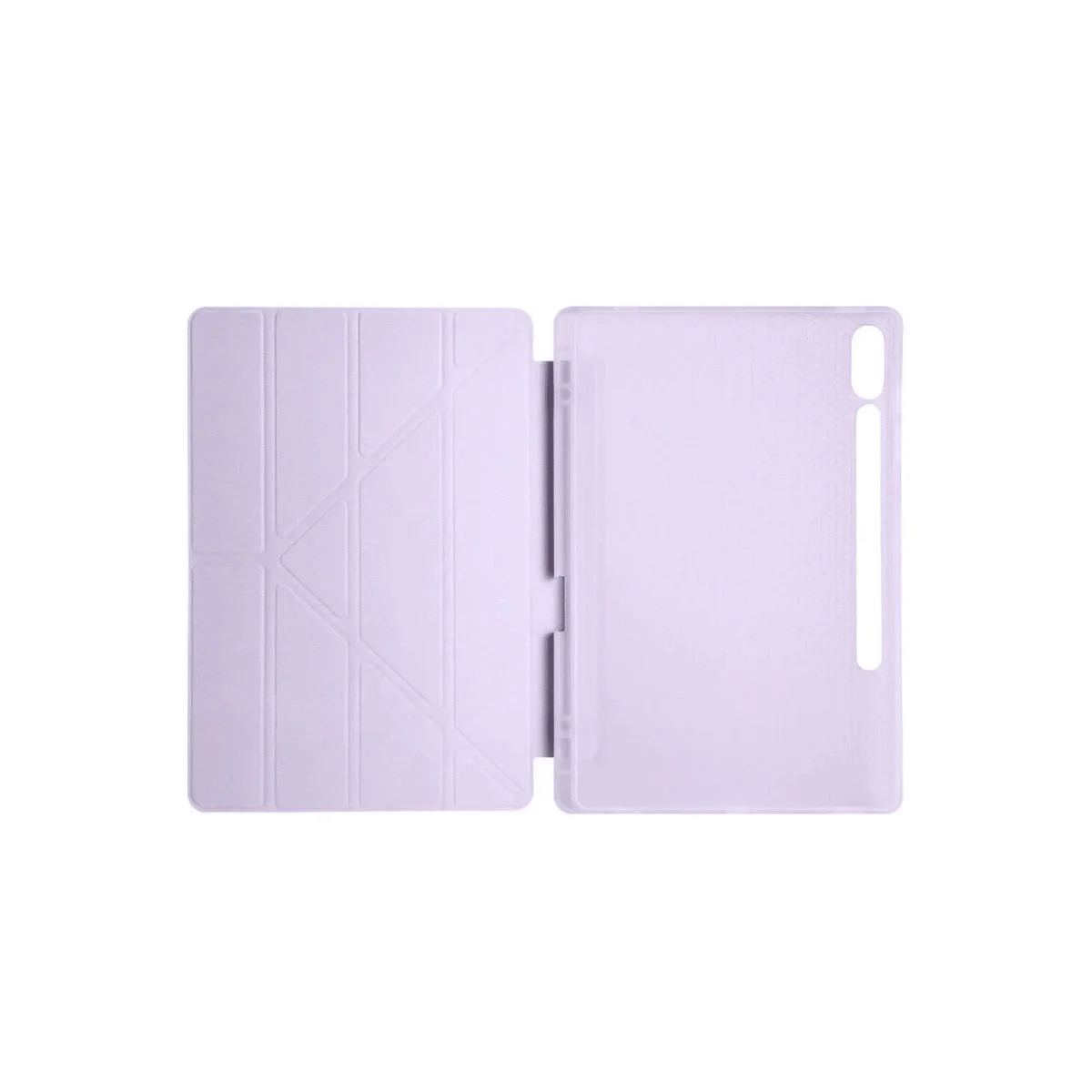 Redmi Pad SE Kılıf Kalemlikli Mars Tablet Kılıfı - Lila