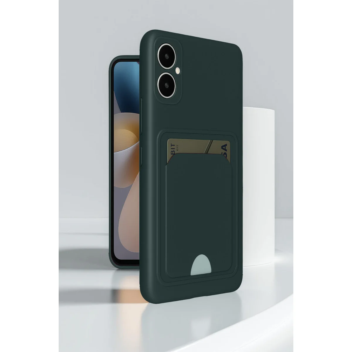 Galaxy A05 Kelvin Kartvizitli Silikon - Lila