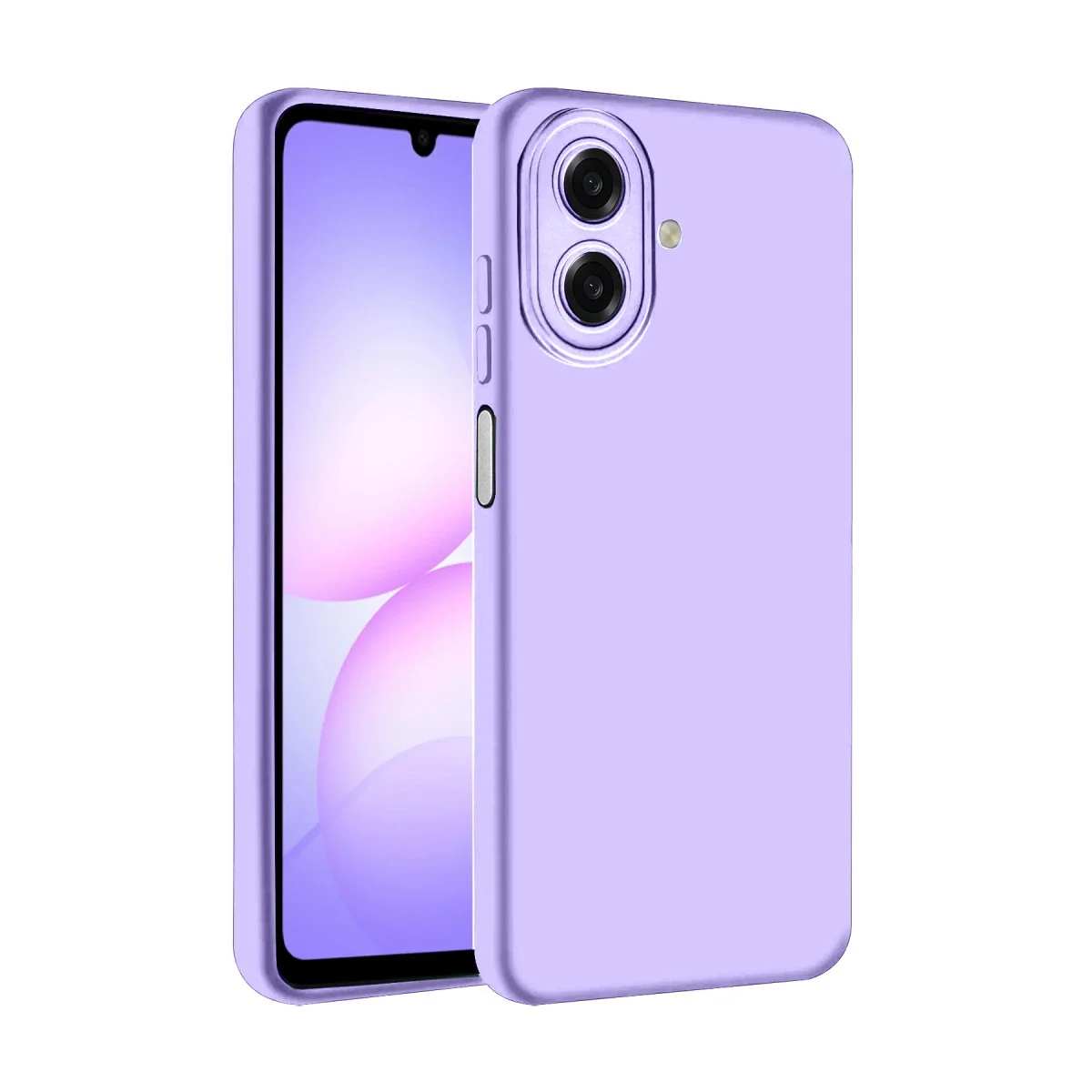 Galaxy A07 4G Nano içi Kadife Silikon - Lila