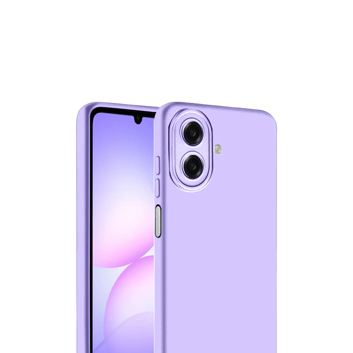 Galaxy A07 4G Nano içi Kadife Silikon - Lila