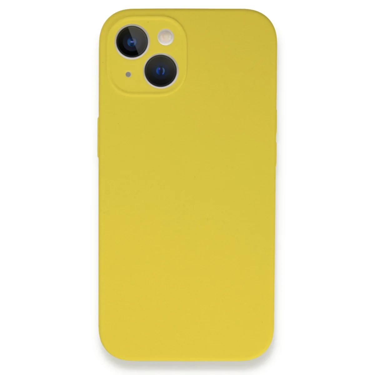 iPhone 13 Mini Kılıf Lansman Legant Silikon - Sarı