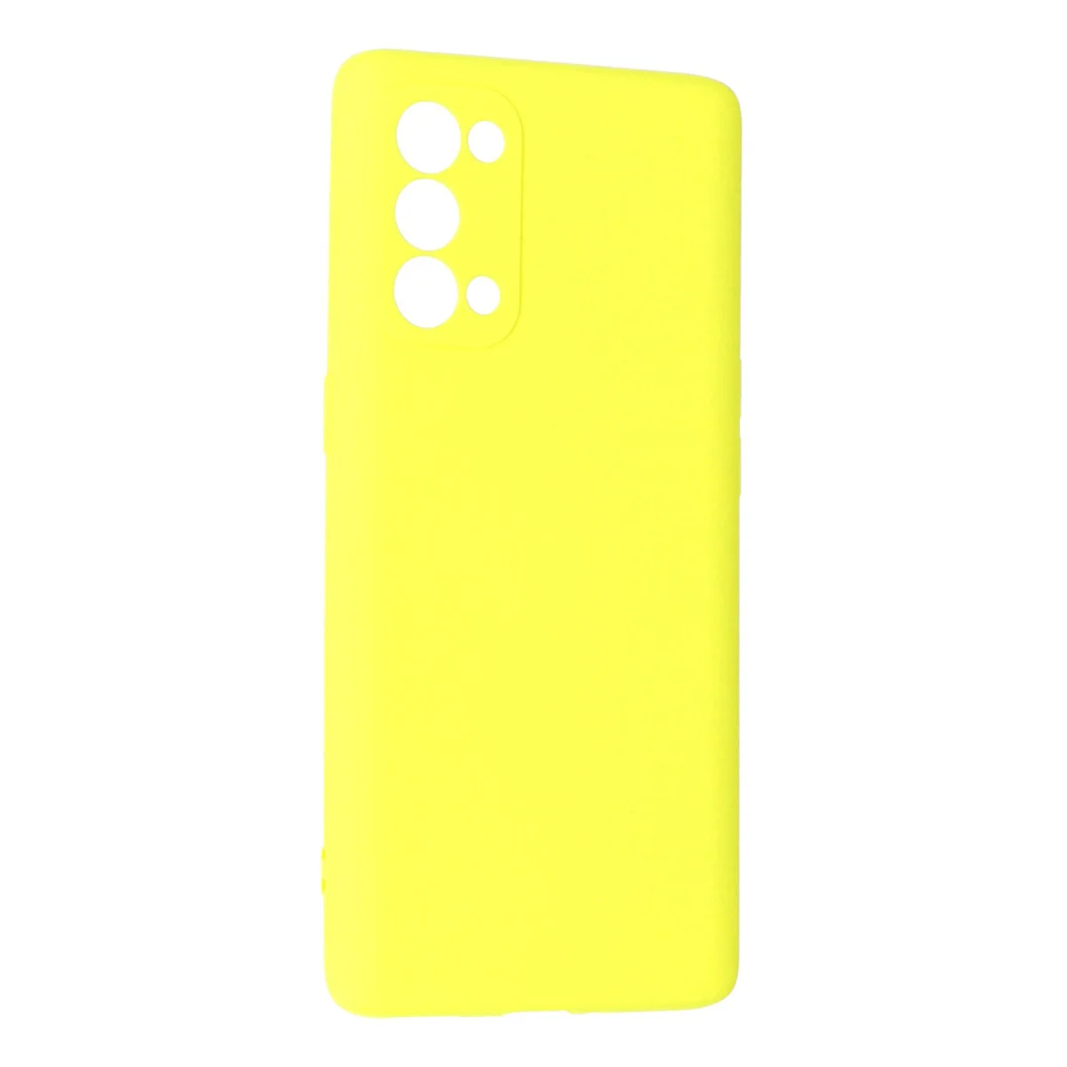 Reno 5 Pro Kılıf First Silikon - Sarı