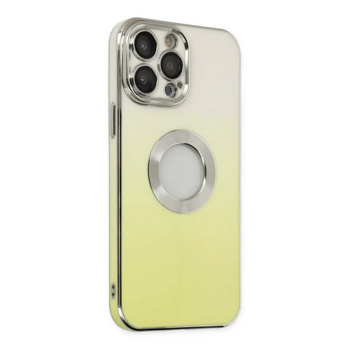 iPhone 13 Pro Max Kılıf Best Silikon - Sarı
