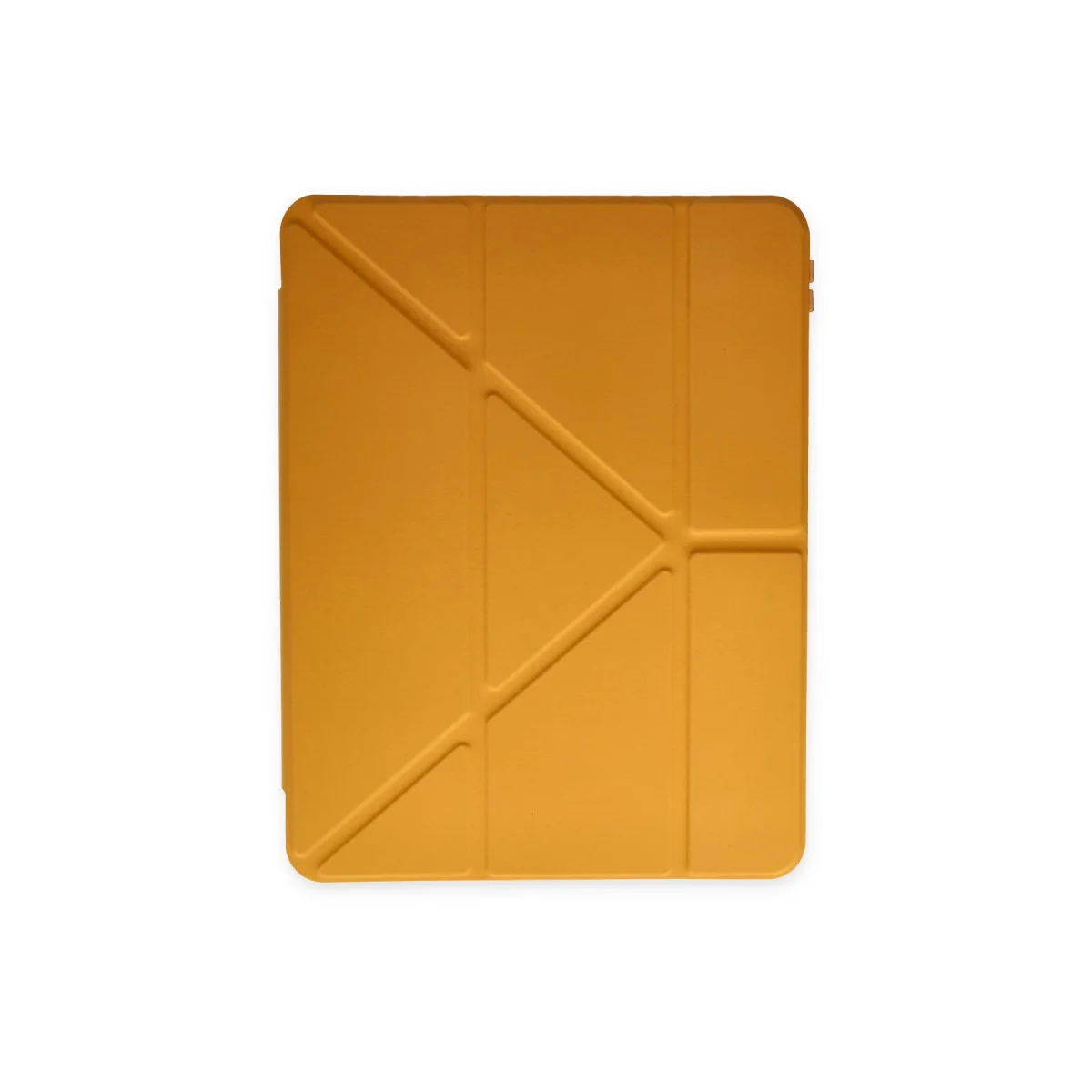 iPad 9.7 (2018) Kılıf Kalemlikli Mars Tablet Kılıfı - Sarı