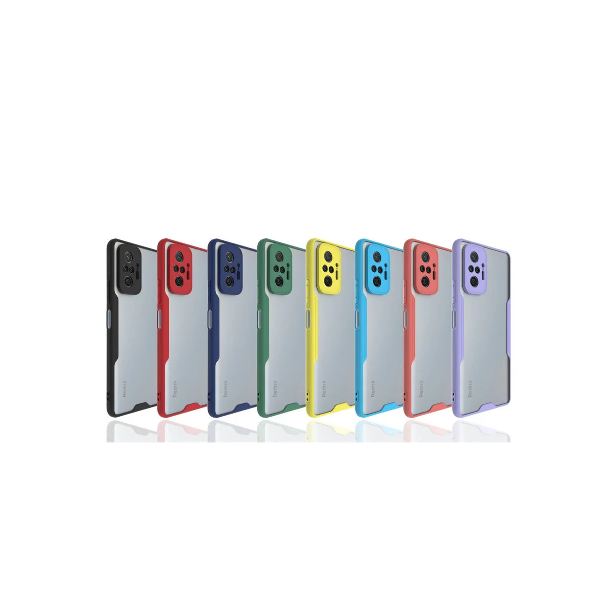 Redmi Note 10 Pro Kılıf Platin Silikon - Sarı