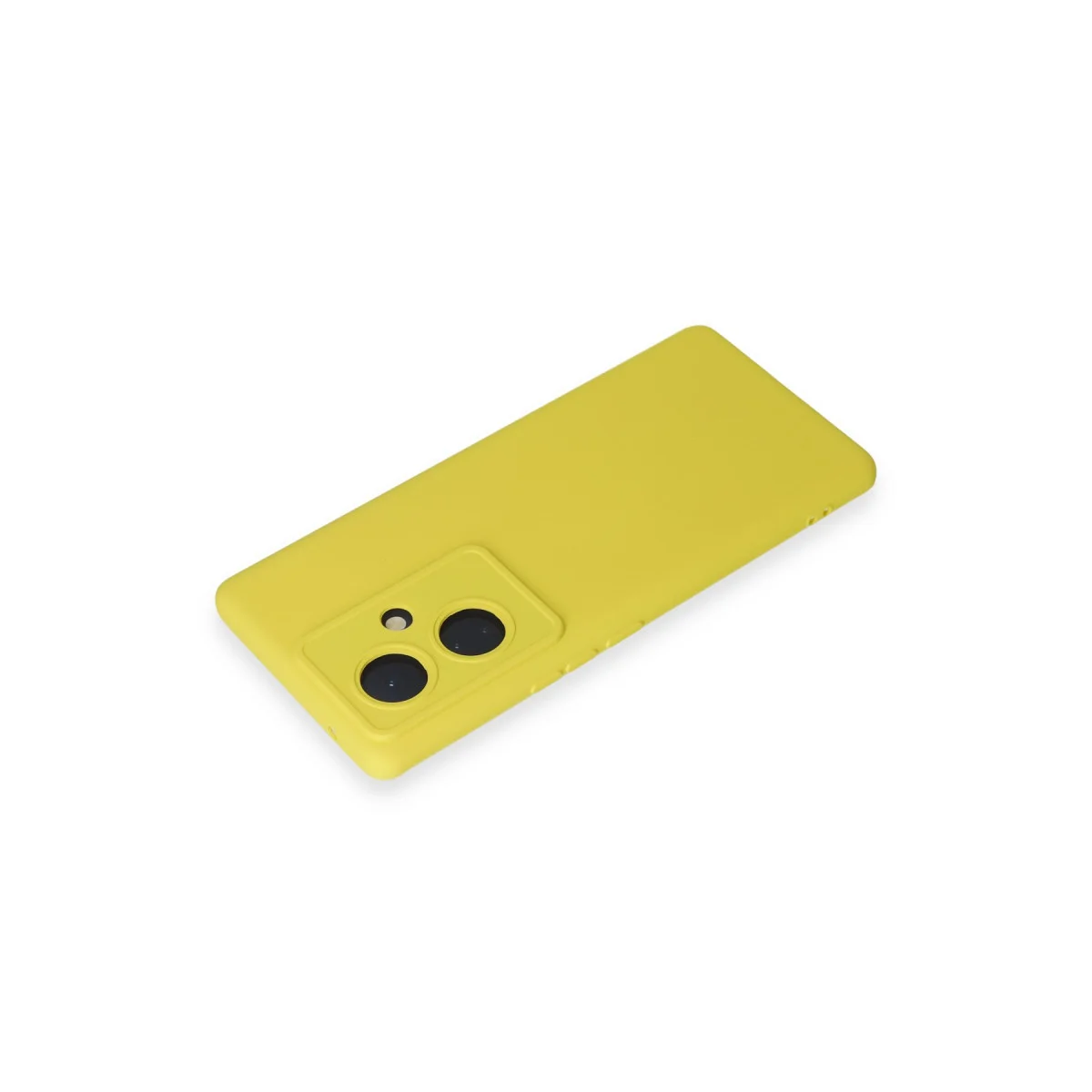 V29 Lite Kılıf Nano içi Kadife Silikon - Sarı