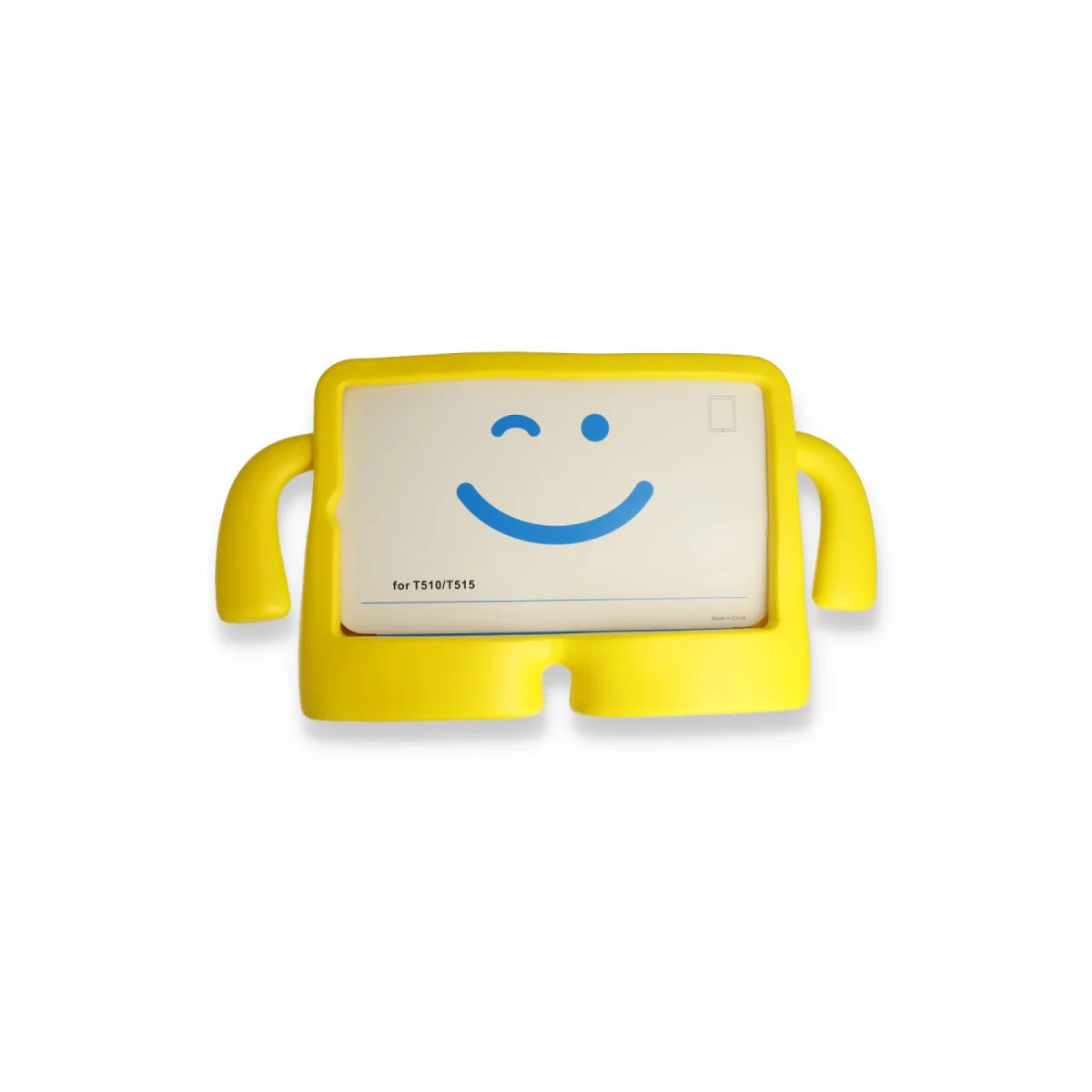 iPad 2022 10.9 (10.nesil) Kılıf Karakter Tablet Silikon - Sarı