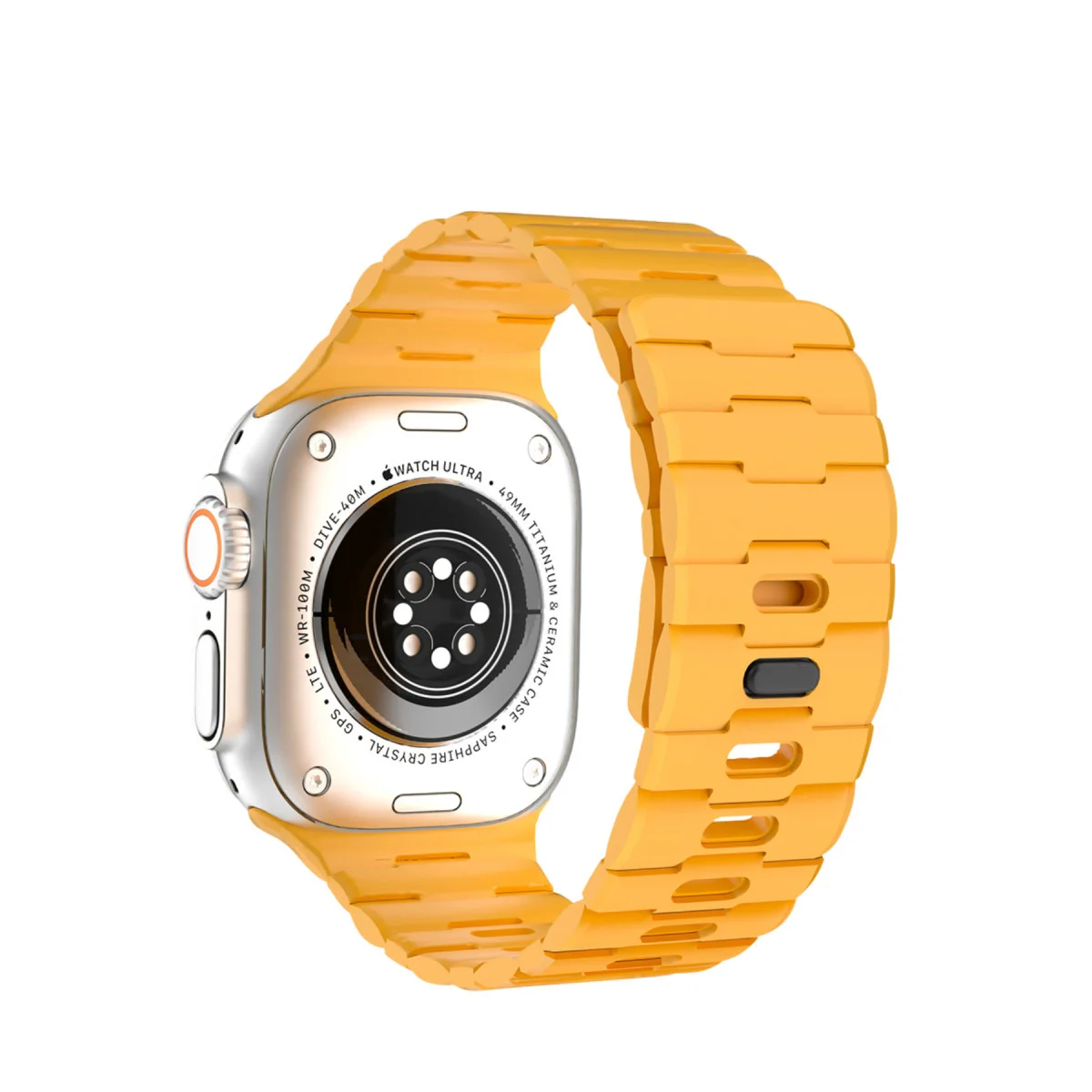 Watch Ultra 49mm Wowen Kordon - Sarı