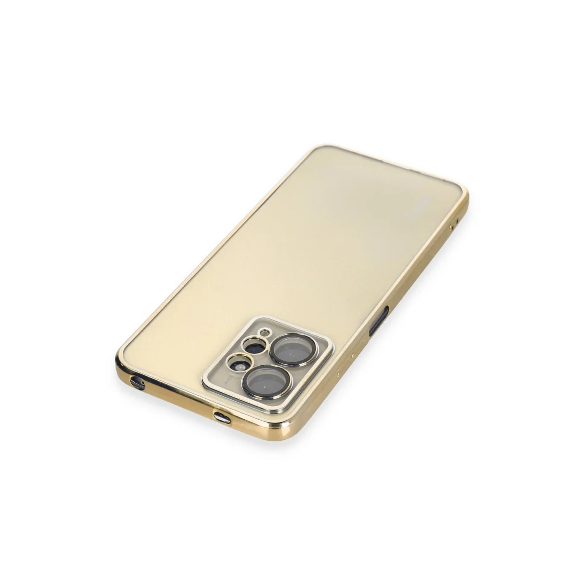 Redmi Note 12 4G Kılıf Razer Lensli Silikon - Gold