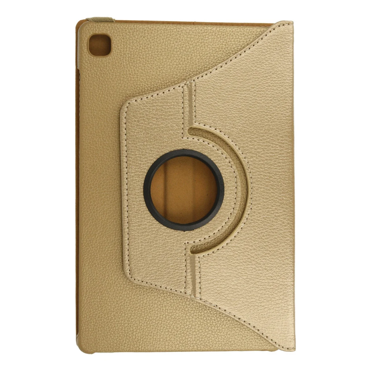 Galaxy P610 Tab S6 Lite 10.4 Kılıf 360 Tablet Deri Kılıf - Gold