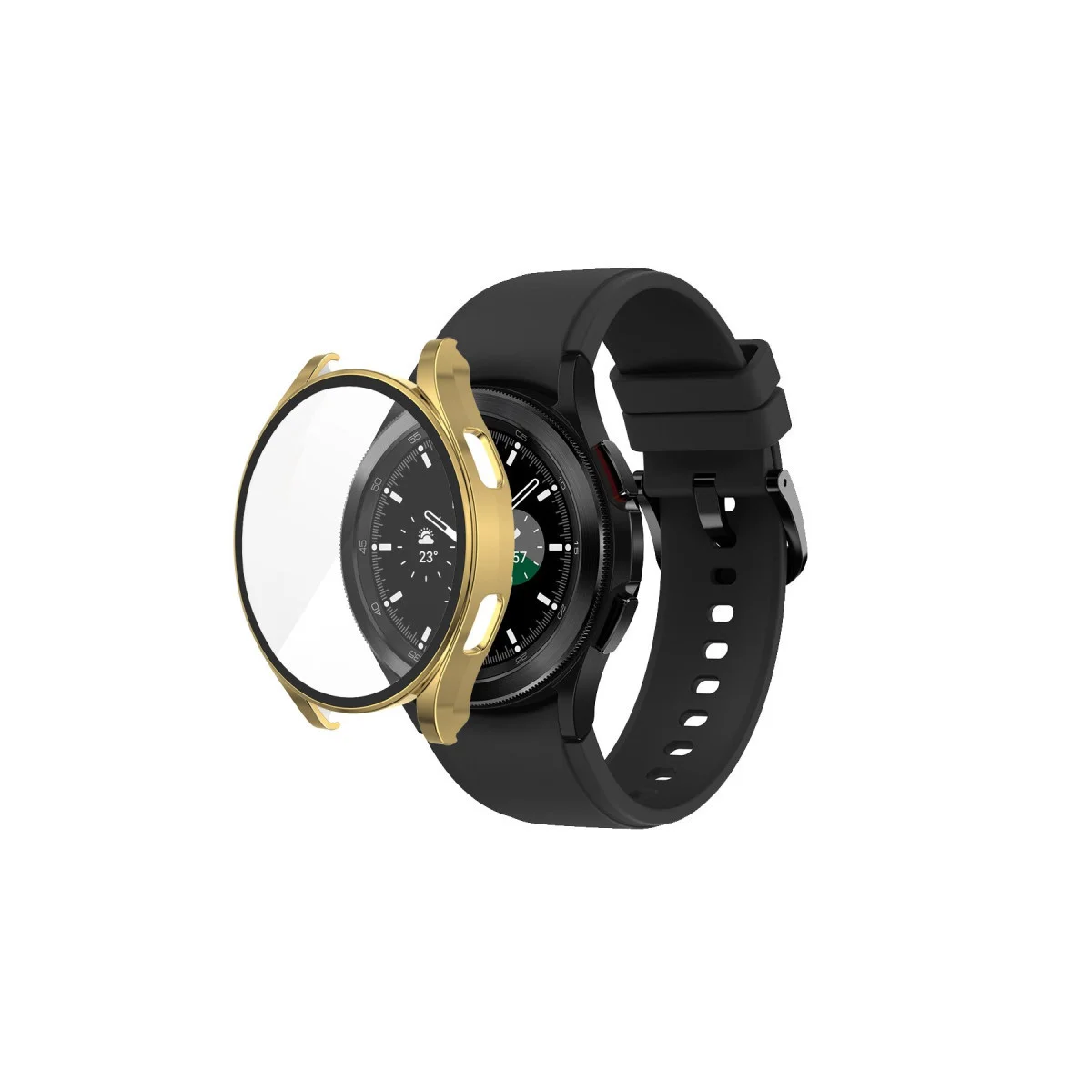 Watch 5 40mm Wall Camlı Kasa Ekran Koruyucu - Gold