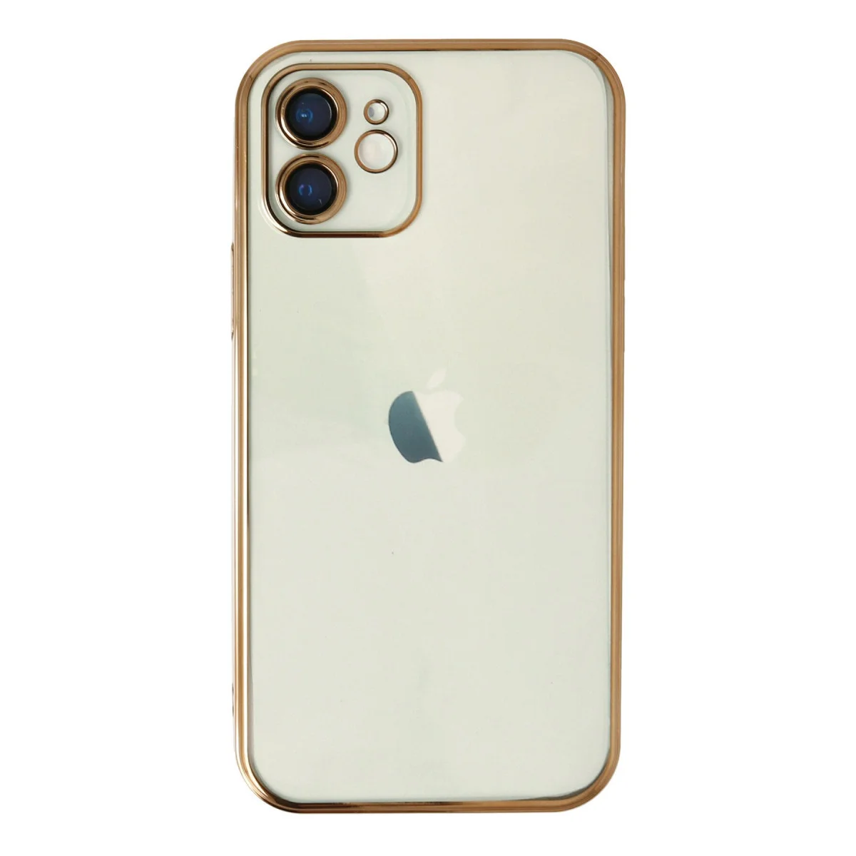 iPhone 11 Kılıf Razer Lensli Silikon - Gold