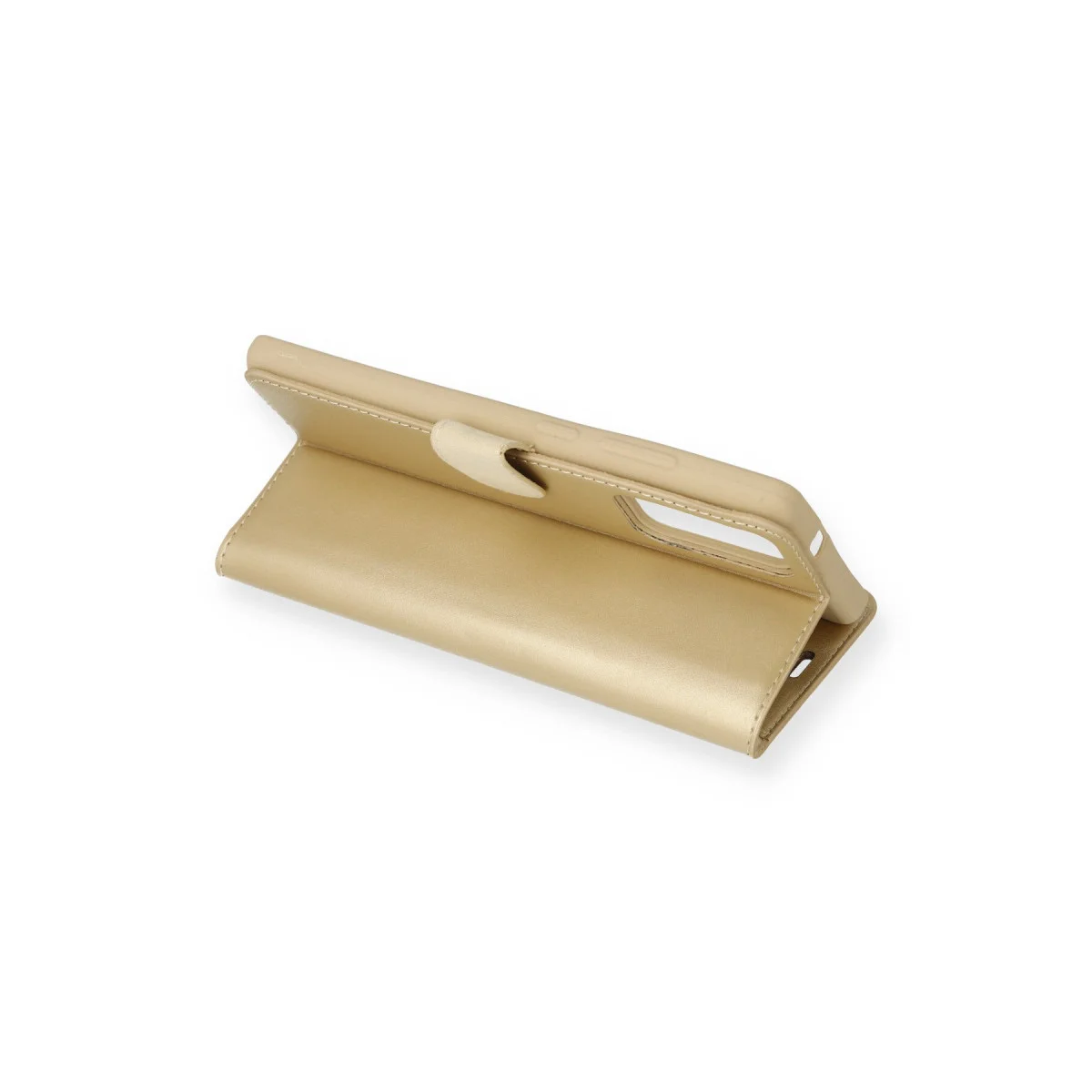 Galaxy S23 Plus Trend S Plus Kapaklı Kılıf - Gold