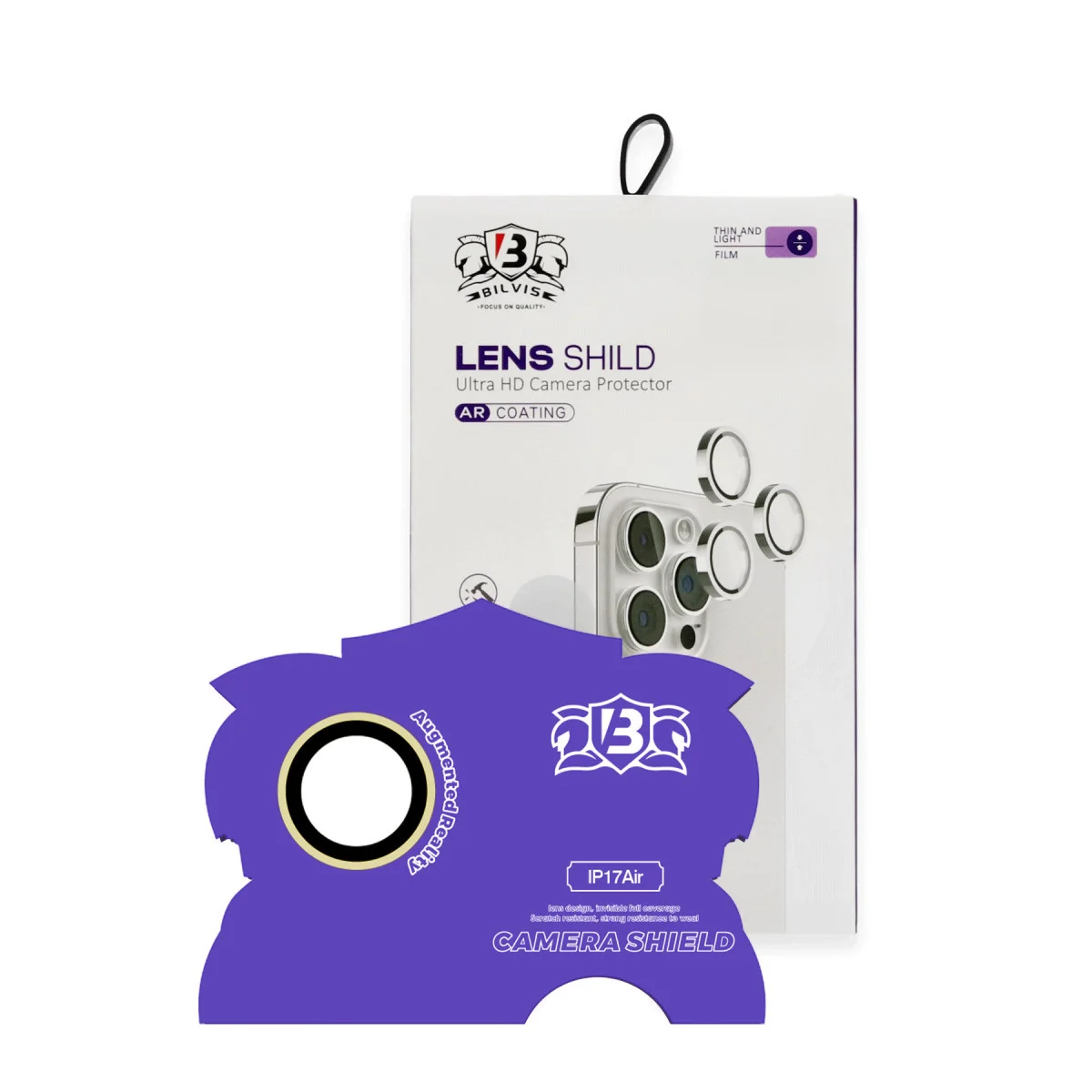 iPhone 17 Air Bilvis Titan Kamera Lens - Gold