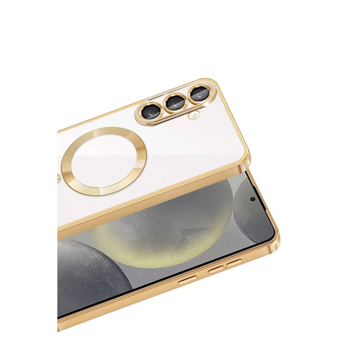 Galaxy A37 5G Kross Magneticsafe Kapak - Gold