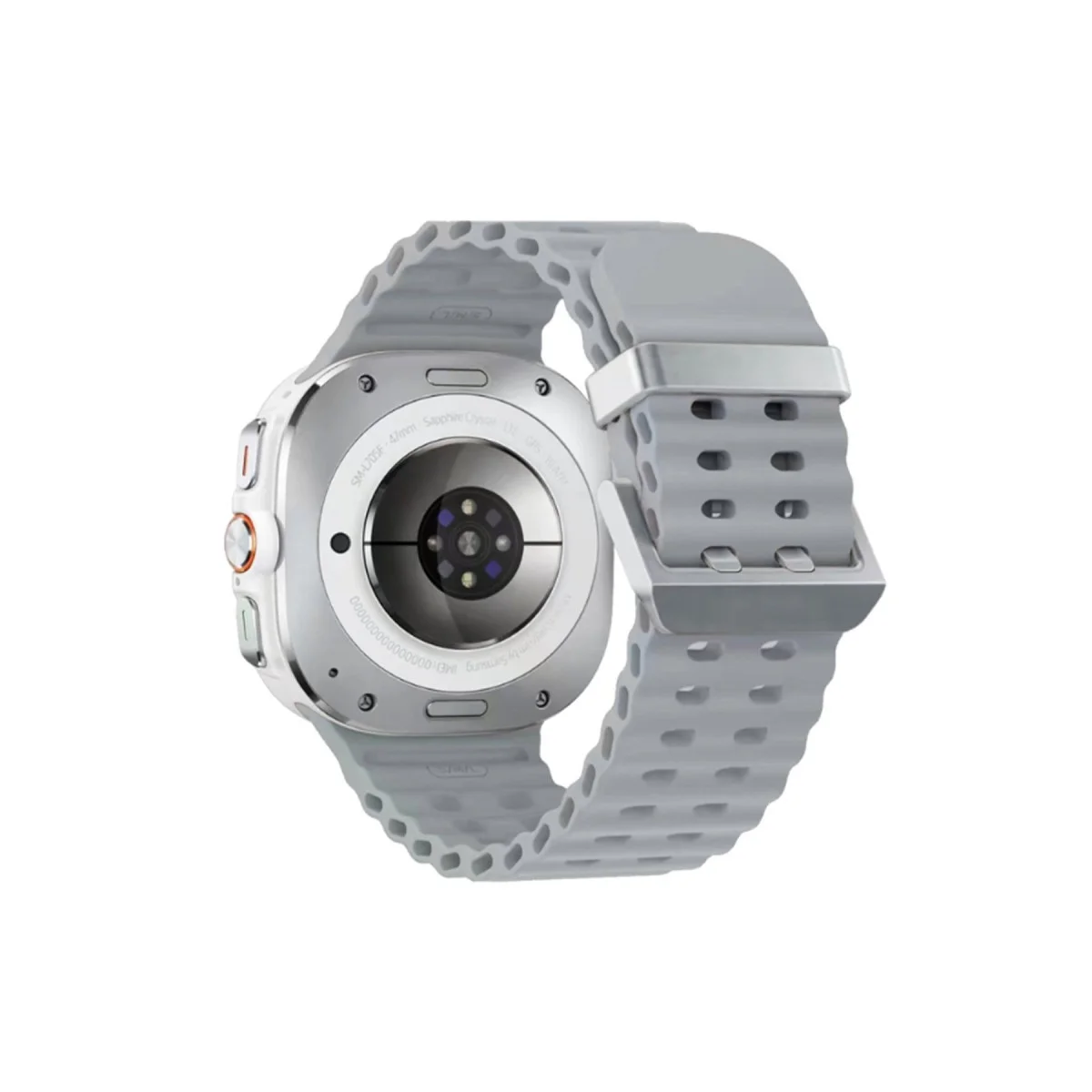 Watch 7 Ultra KR417 Rug Silikon Kordon - Gri