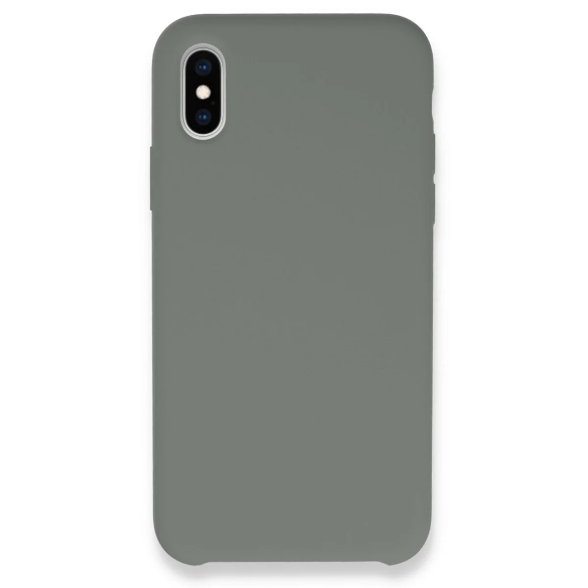 iPhone XS Max Kılıf Lansman Legant Silikon - Gri