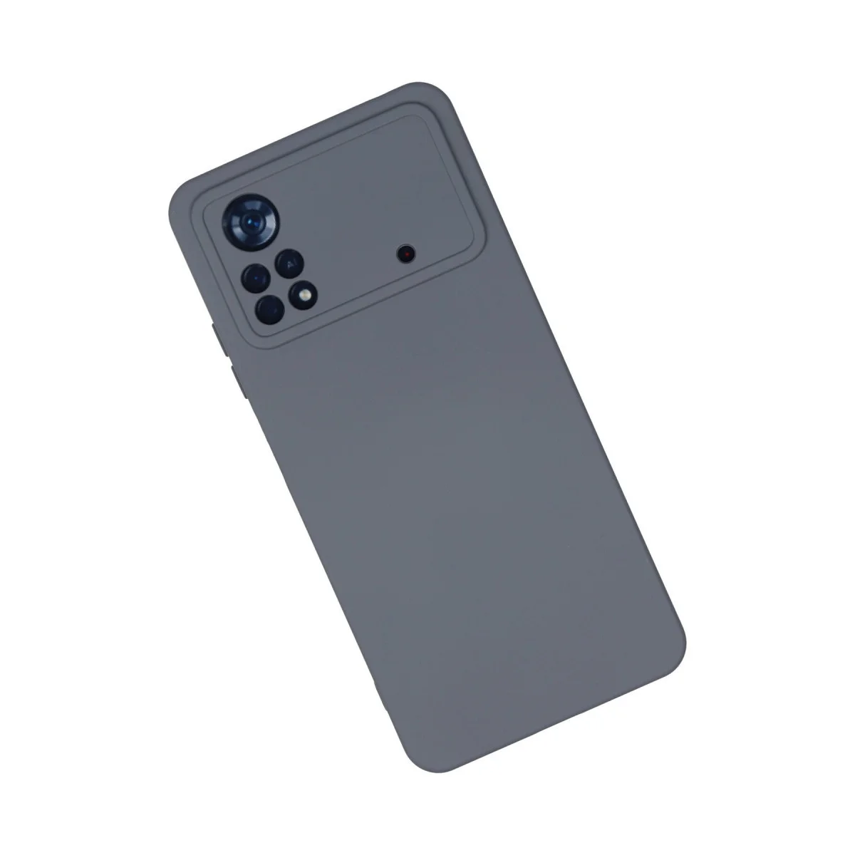Poco X4 Pro 5G Kılıf Nano içi Kadife Silikon - Gri