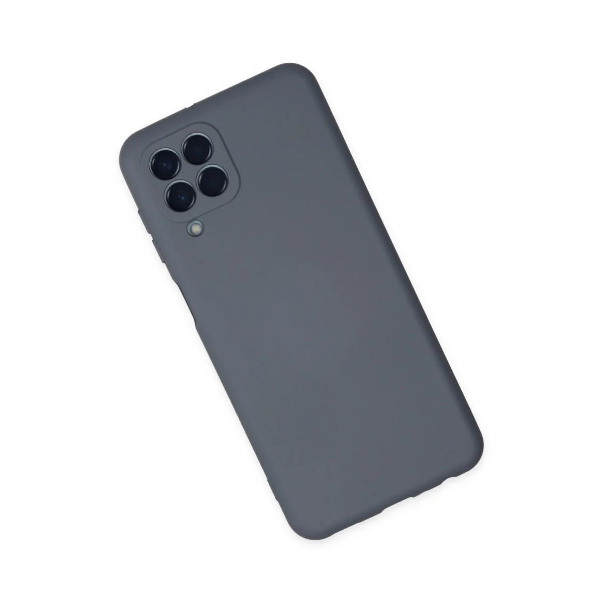 Galaxy M33 Kılıf Nano içi Kadife Silikon - Gri