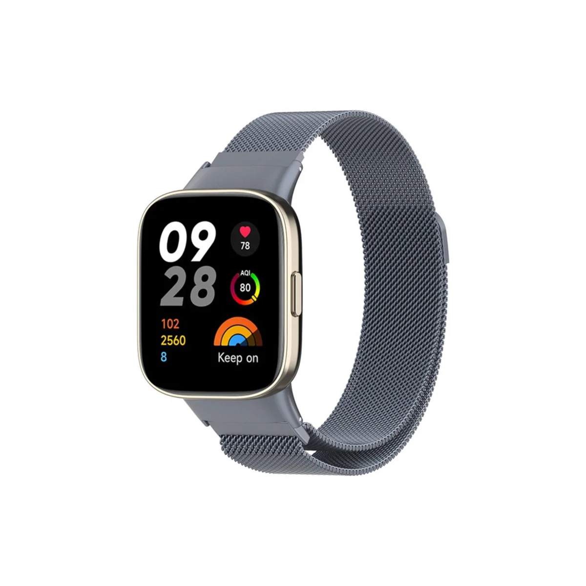 Redmi Watch 3 Metal Mıknatıslı Kordon - Gri