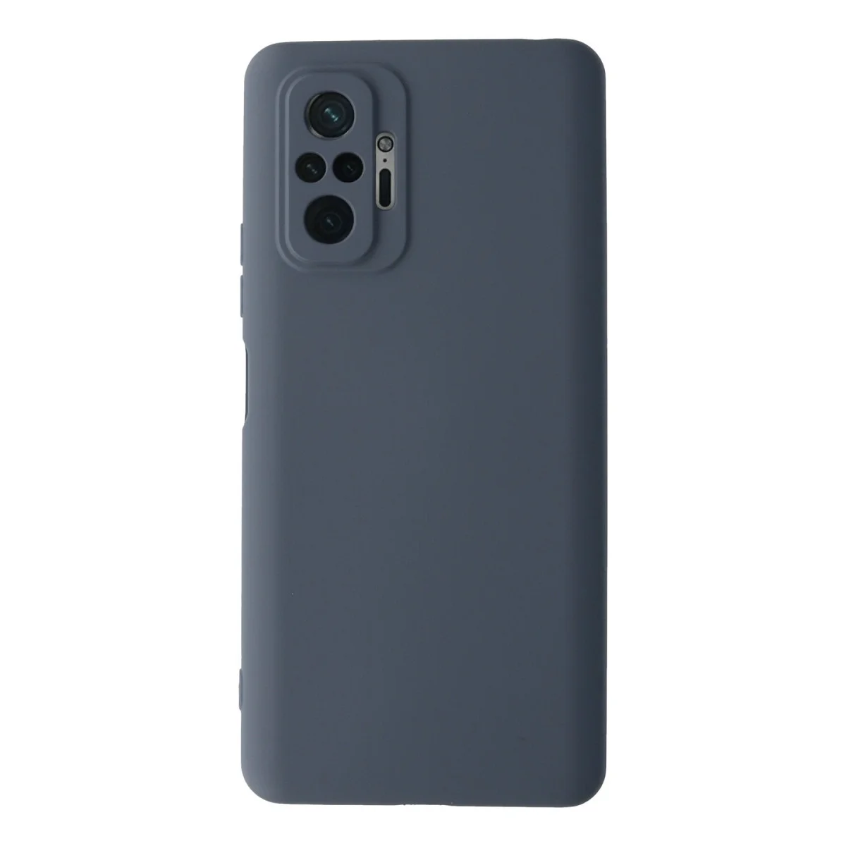 Redmi Note 10 Pro Kılıf Nano içi Kadife Silikon - Gri