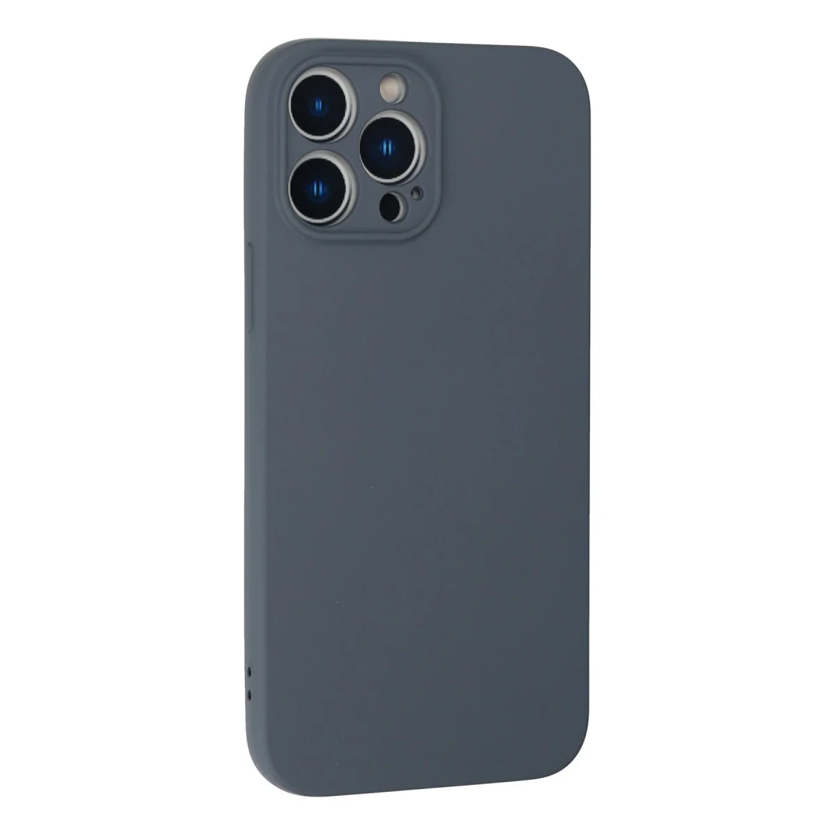 iPhone 13 Pro Kılıf Nano içi Kadife Silikon - Gri