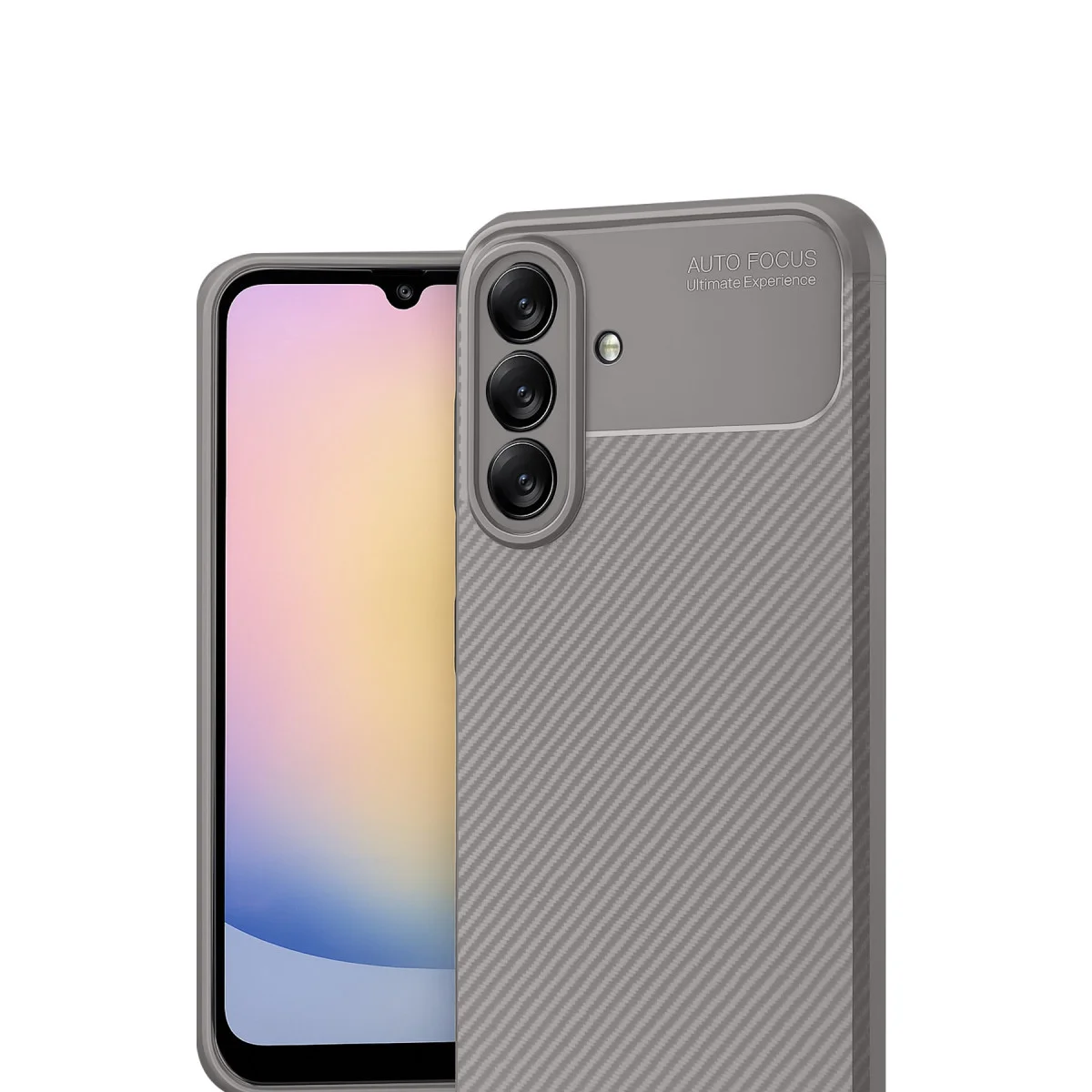 Galaxy A17 5G Auto Focus Karbon Kapak - Gri
