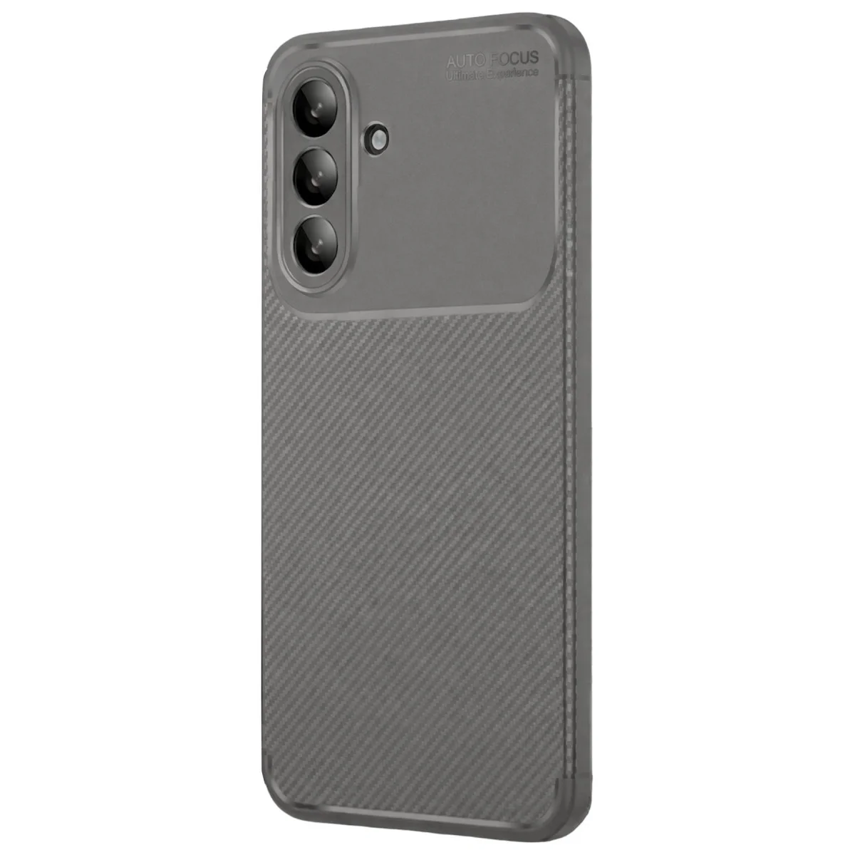Galaxy A56 Kılıf Auto Focus Karbon Kapak - Gri