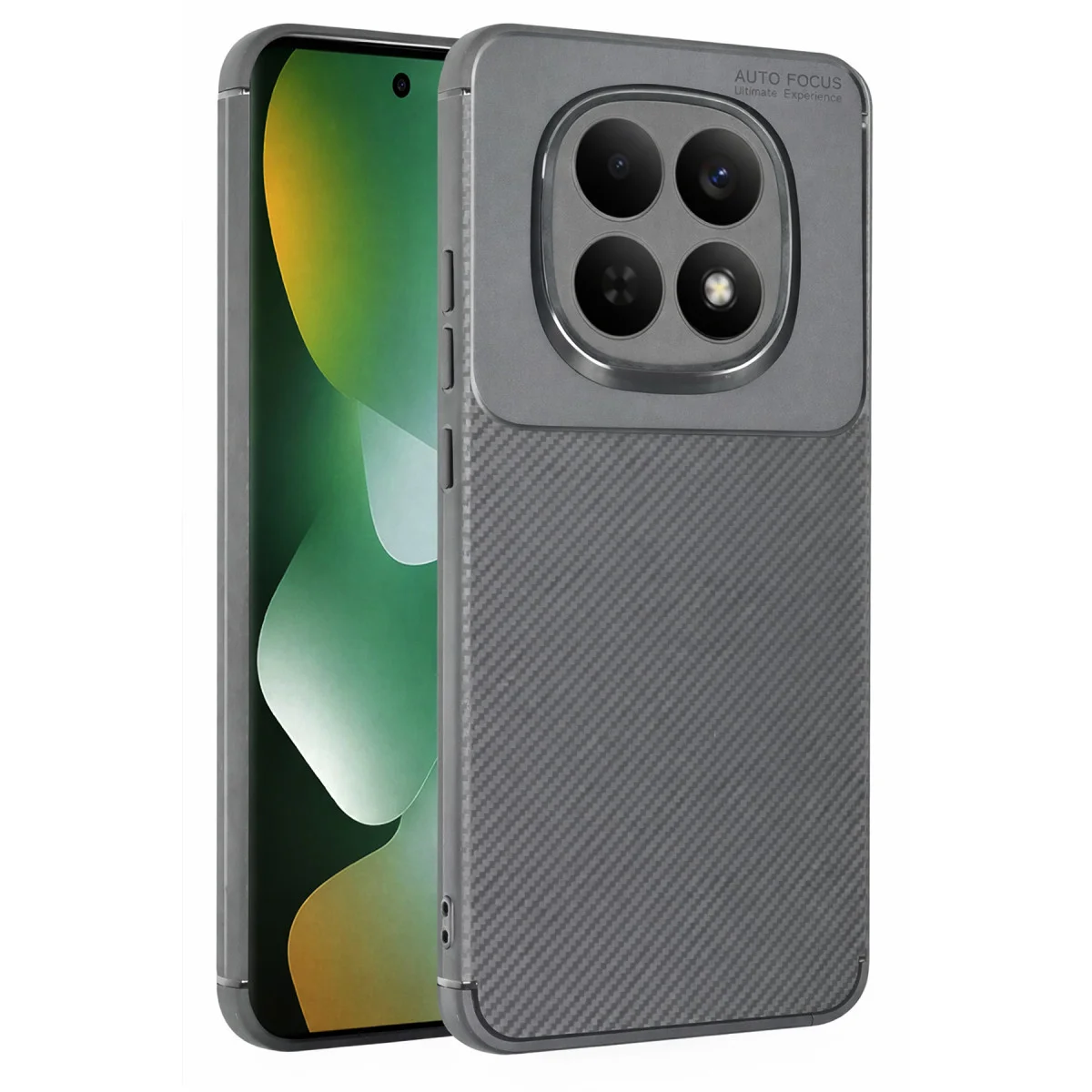Redmi Note 15 Pro 4G Auto Focus Karbon Kapak - Gri