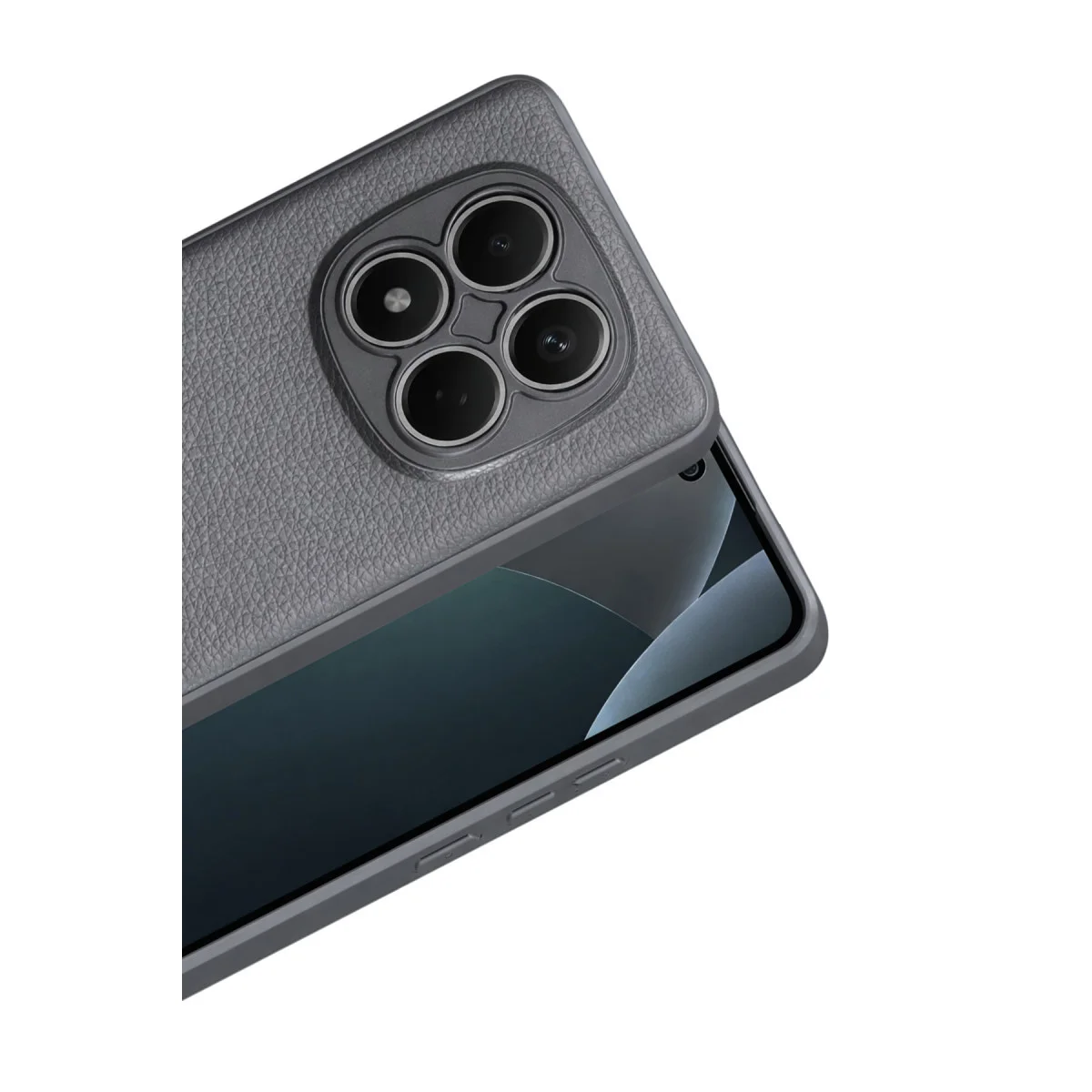 Redmi Note 15 Pro 5G Thermax Silikon Kılıf - Gri