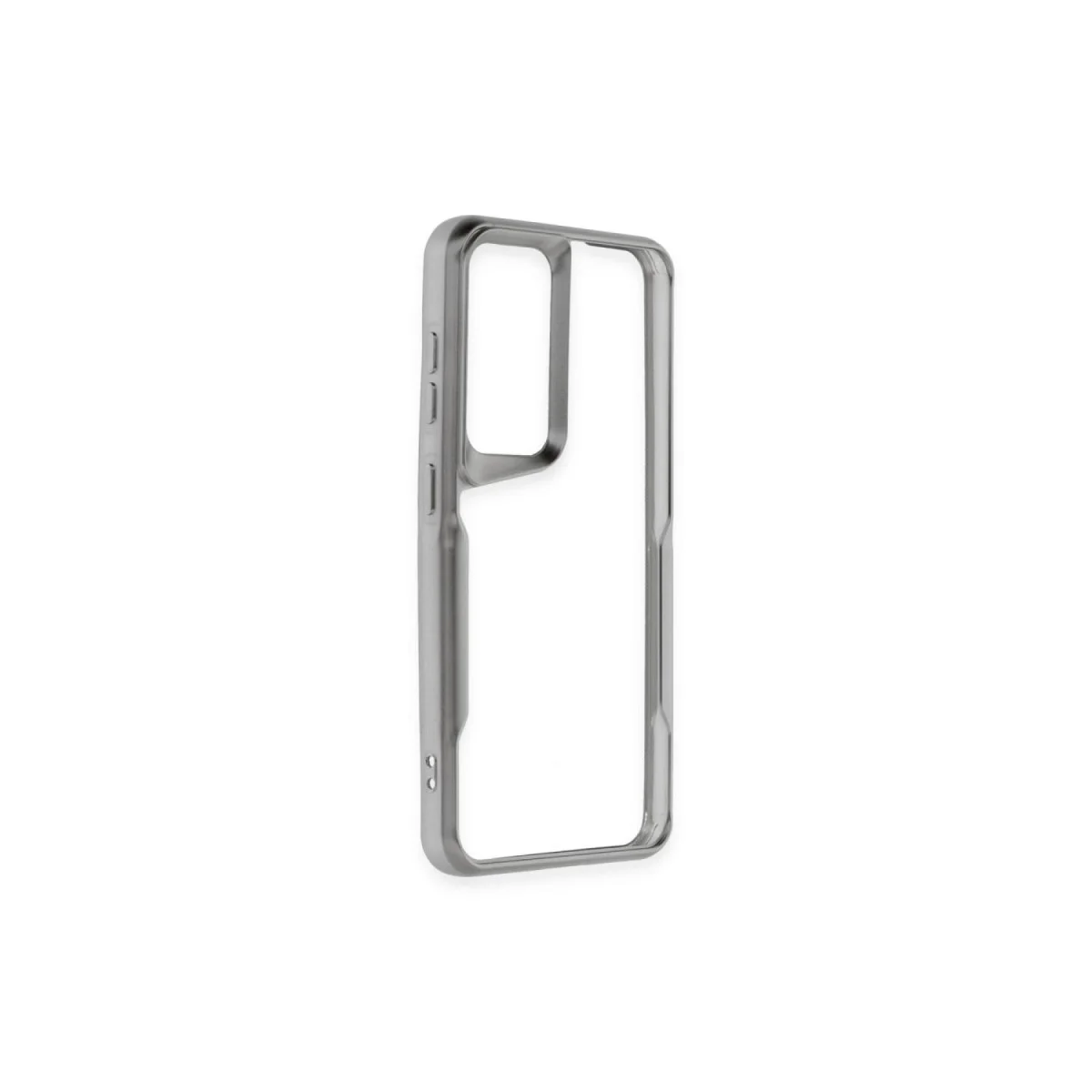 Galaxy A55 5G Kılıf Boyi Silikon Kapak - Gümüş